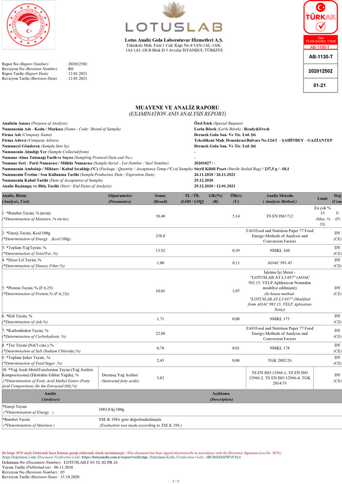 lor peynirli gözleme