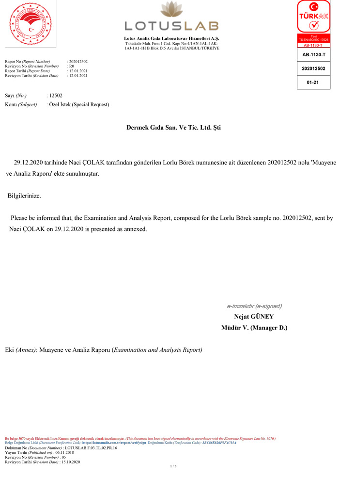 lor peynirli gözleme